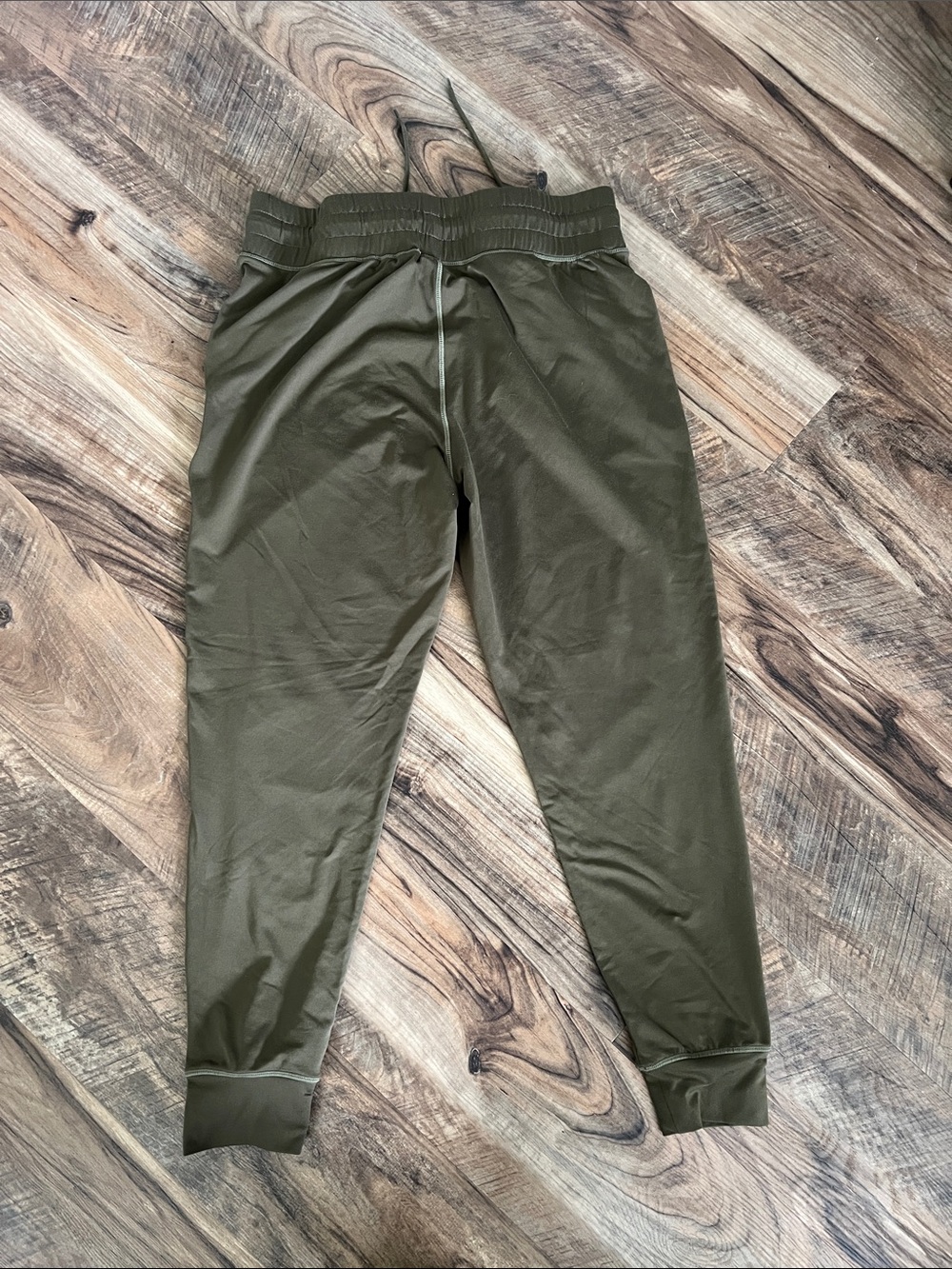 Senita Athletics Olive Jogger Pants with Drawstring Waist - MT - Picture 5 of 5